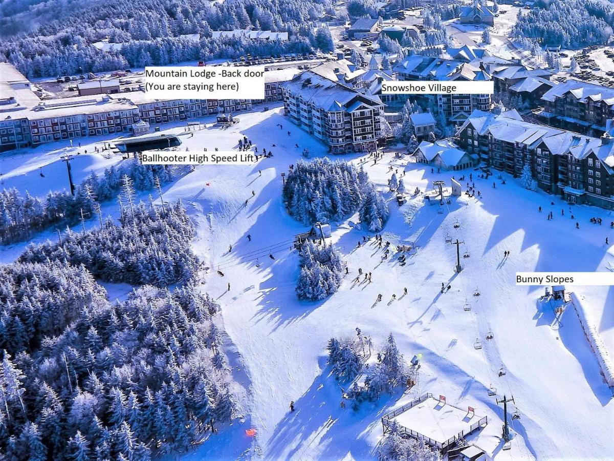 Stroll To Slopes, Village Area, Ski In-Out Mtlodge 304 Snowshoe Buitenkant foto