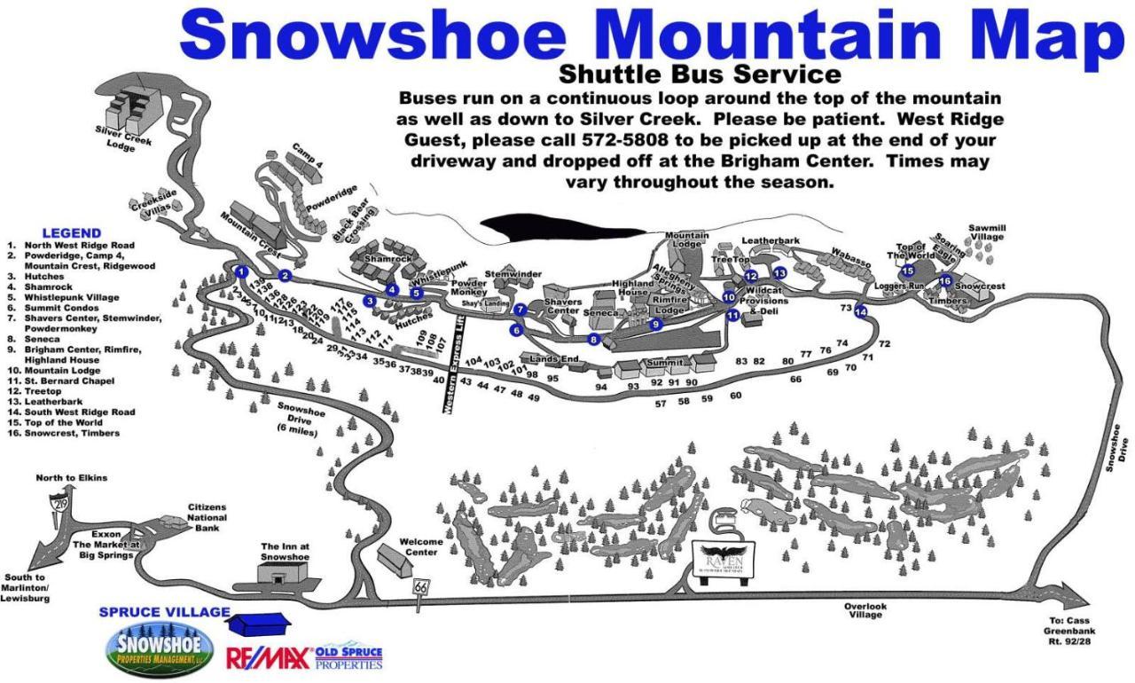 Stroll To Slopes, Village Area, Ski In-Out Mtlodge 304 Snowshoe Buitenkant foto